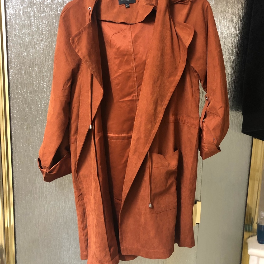 Burnt orange light jacket